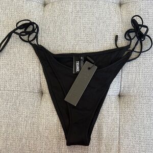 Triangl Swimwear Black Bikini Bottom NWT